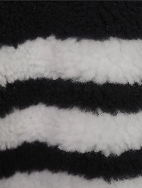 4-Bar Shearling Unconstructed Peacoat