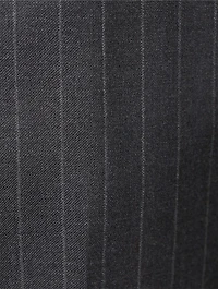 Pinstripe Wool Trousers