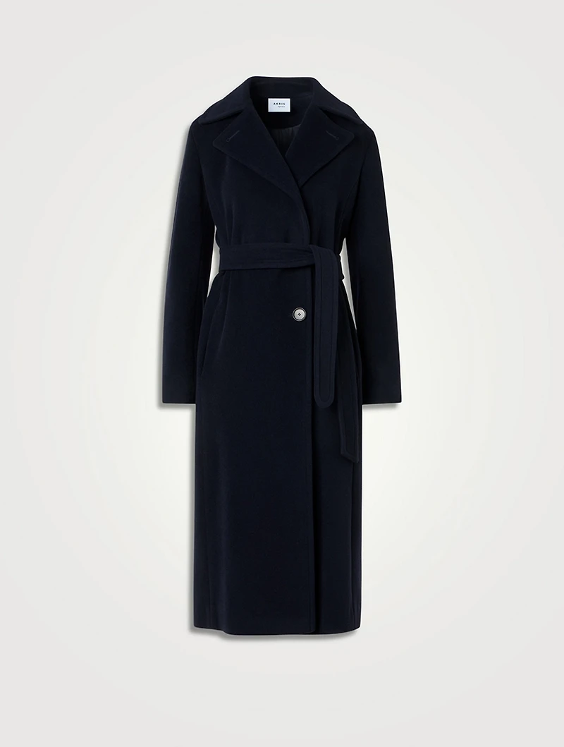 Belted Wrap Coat