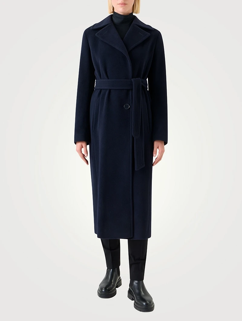 Belted Wrap Coat