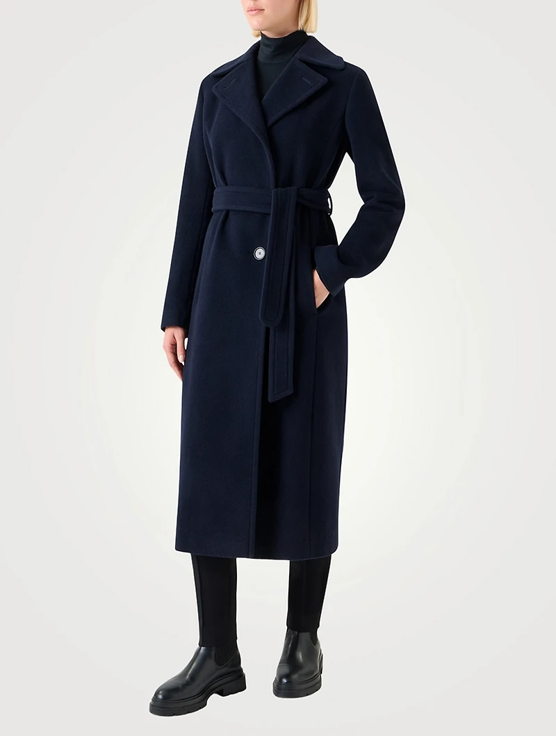 Belted Wrap Coat