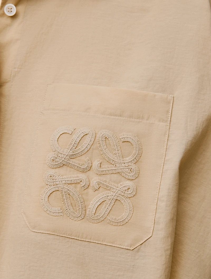 Loewe x Paula's Ibiza Anagram Drawstring Shirt
