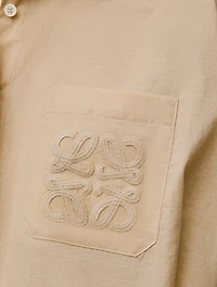 Loewe x Paula's Ibiza Anagram Drawstring Shirt