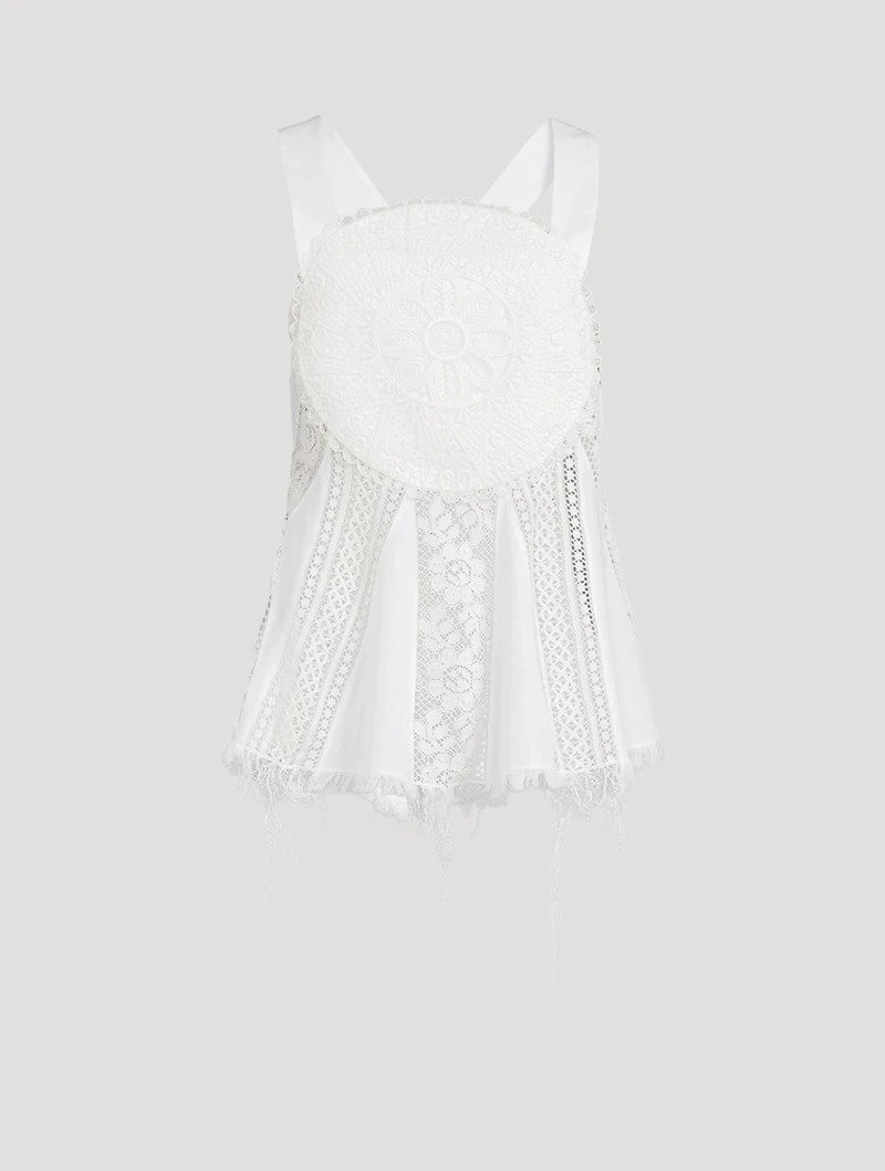 Loewe x Paula's Ibiza Lace Blouse