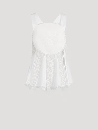 Loewe x Paula's Ibiza Lace Blouse