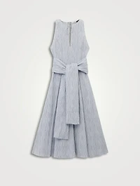 Loewe x Paula's Ibiza Tie-Front Midi Dress