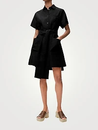 Loewe x Paula's Ibiza Belted Shirt Dress