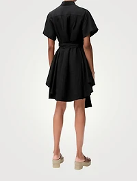 Loewe x Paula's Ibiza Belted Shirt Dress