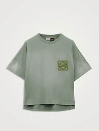 Loewe x Paula's Ibiza Anagram Cropped T-Shirt