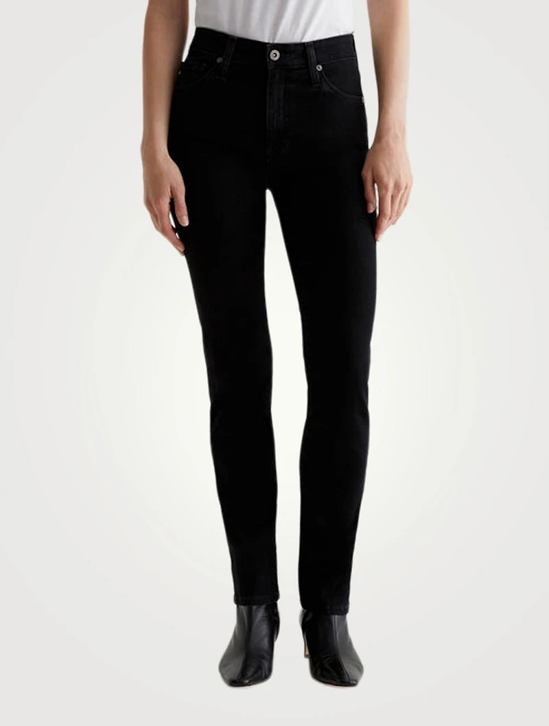 Mari Slim Straight Jeans