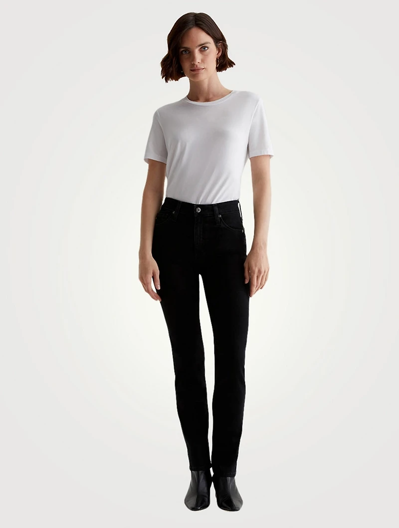 Mari Slim Straight Jeans