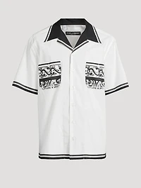 Short-Sleeve Shirt Majolica Print