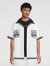 Short-Sleeve Shirt Majolica Print