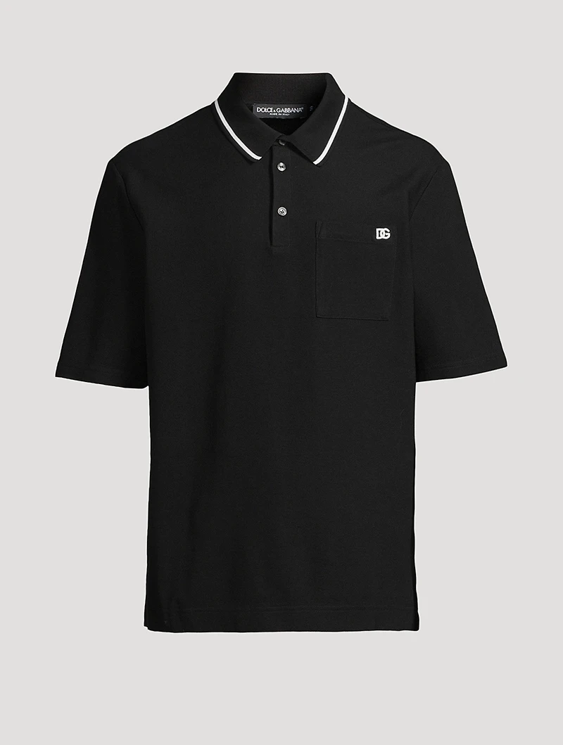 Cotton Piqué Polo Shirt