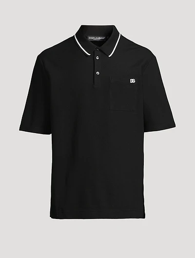 Cotton Piqué Polo Shirt