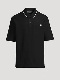 Cotton Piqué Polo Shirt