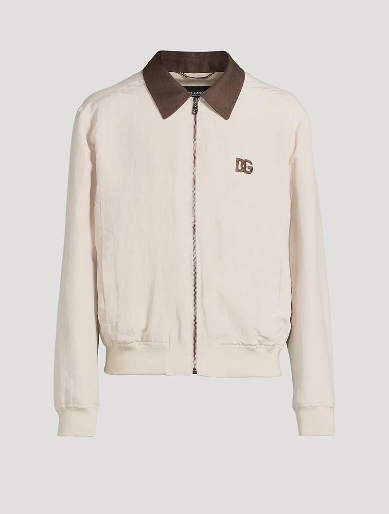 Linen Zip Jacket