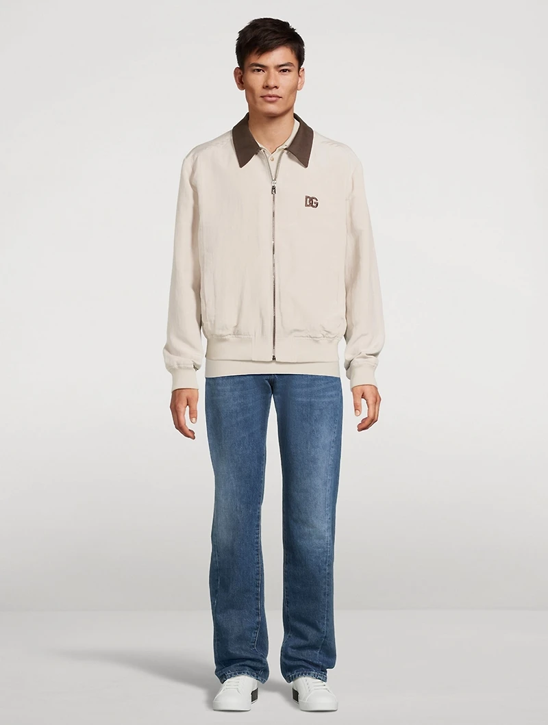 Linen Zip Jacket