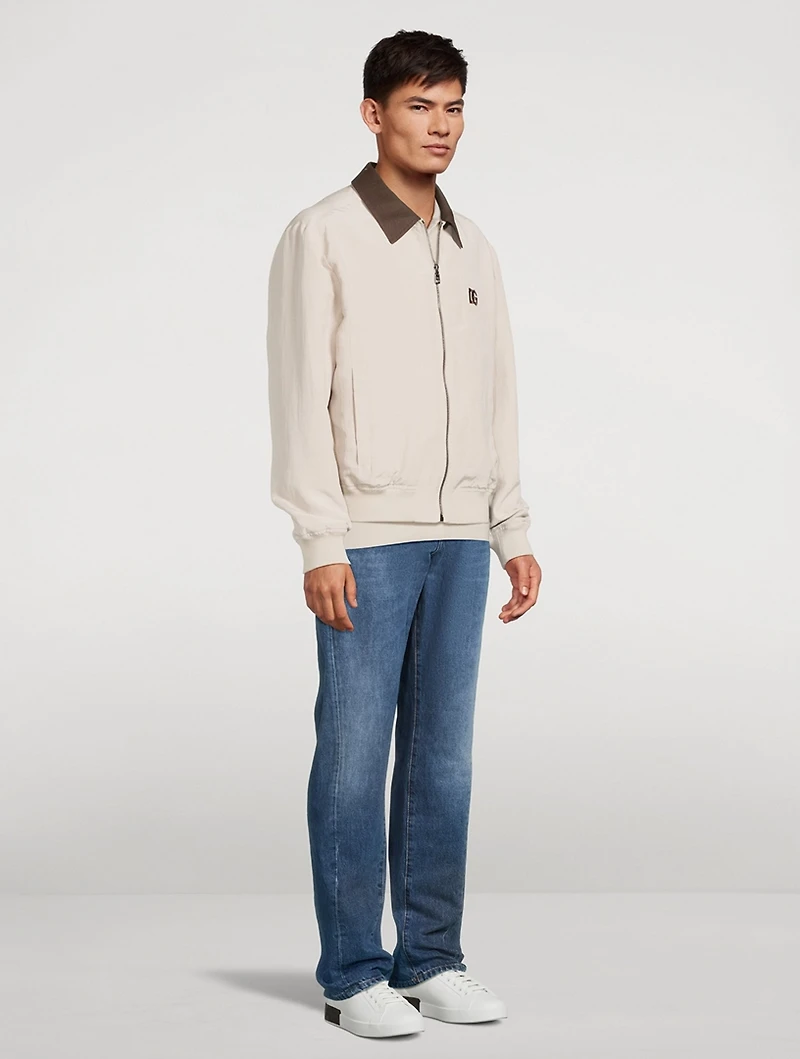 Linen Zip Jacket