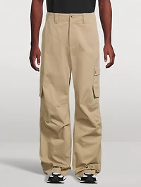 Wool-Blend Cargo Pants