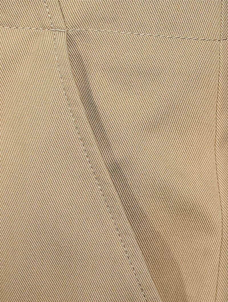 Wool-Blend Cargo Pants