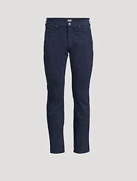Lennox Twill Slim-Fit Pants