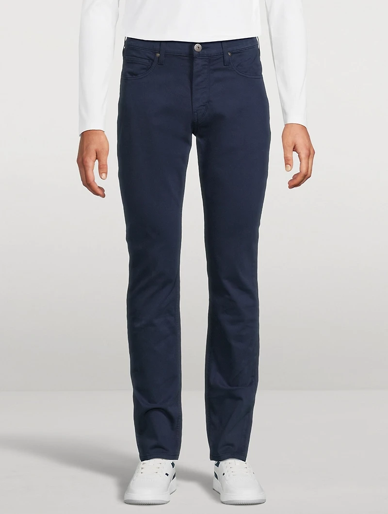 Lennox Twill Slim-Fit Pants