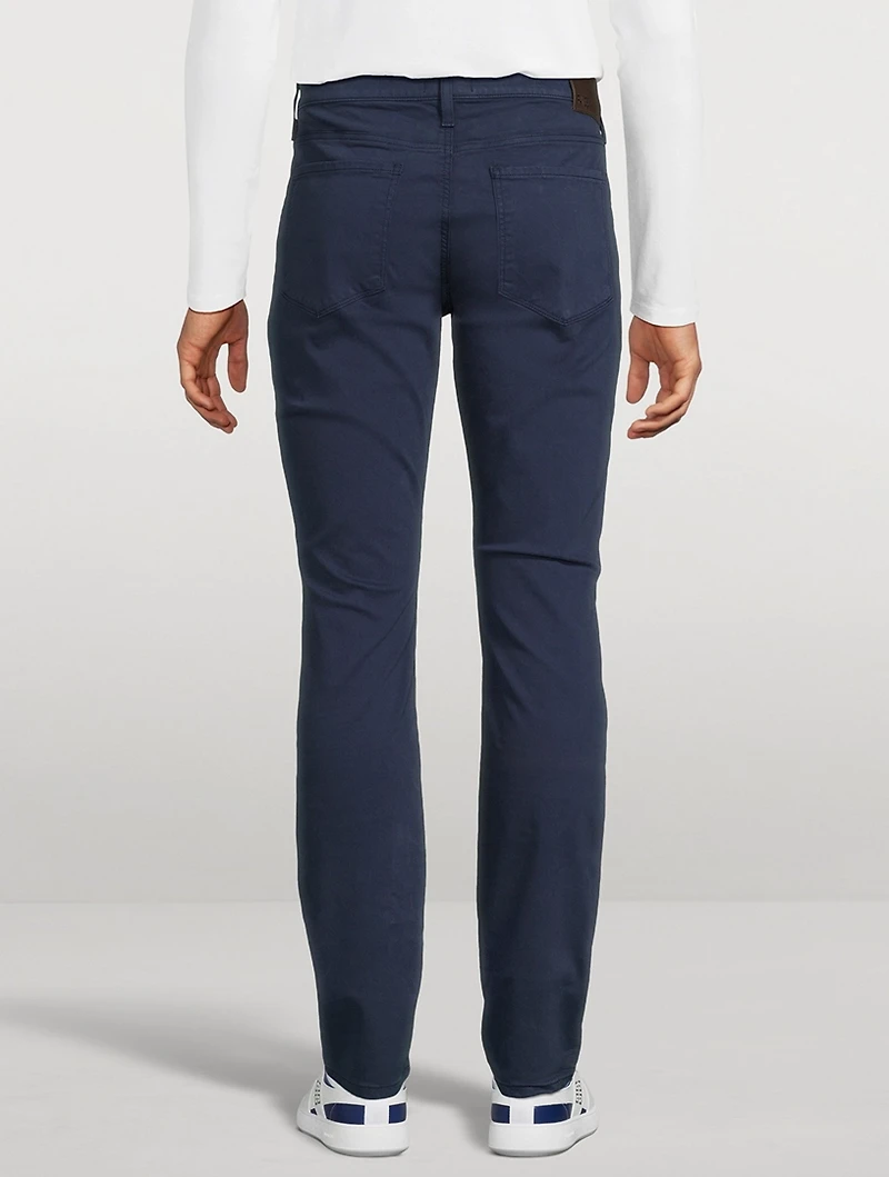 Lennox Twill Slim-Fit Pants