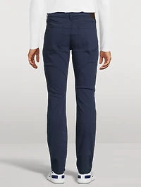 Lennox Twill Slim-Fit Pants