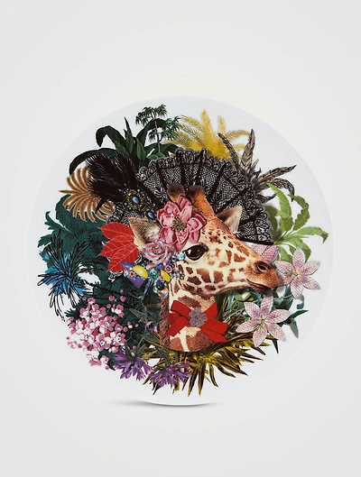 Jungle Doña Jirafa Charger Plate