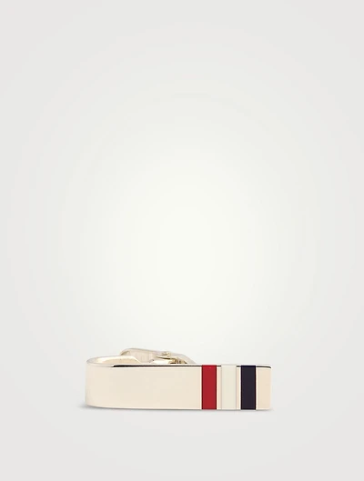 Striped Tie Bar