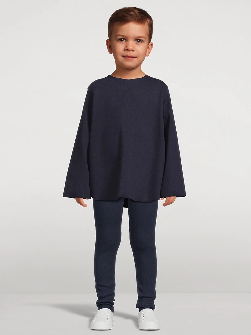 Baby And Kids Rib Leggings