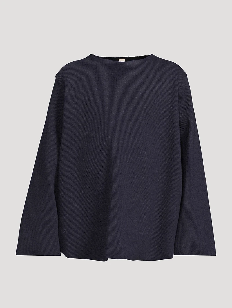 Baby And Kids Rib Sweatshirt