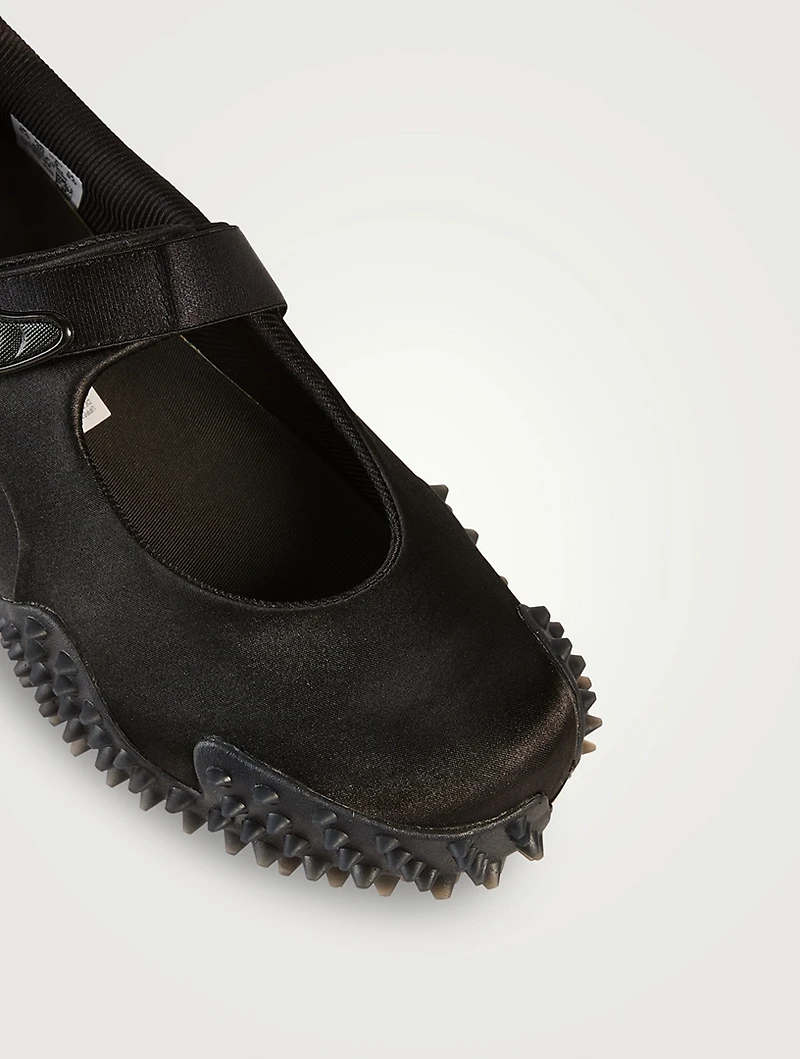 Mostro Fey Satin Ballerina Sneakers