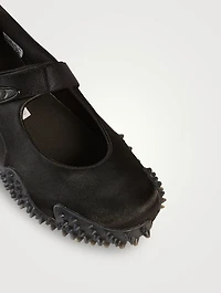 Mostro Fey Satin Ballerina Sneakers