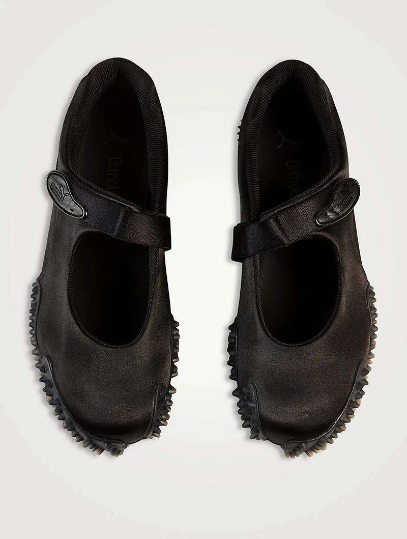 Mostro Fey Satin Ballerina Sneakers