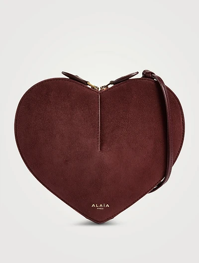 Le Cœur Leather Crossbody Bag