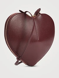 Le Cœur Leather Crossbody Bag