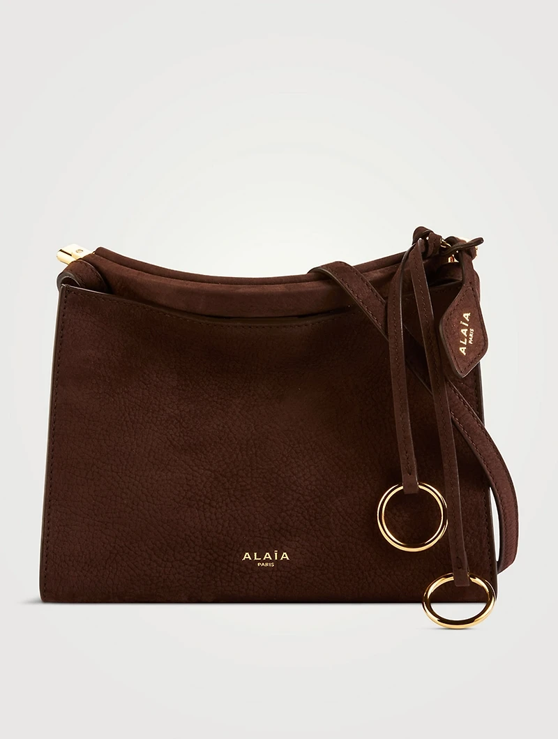 Small Le Click Suede Crossbody Bag