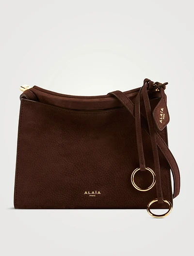 Small Le Click Suede Crossbody Bag