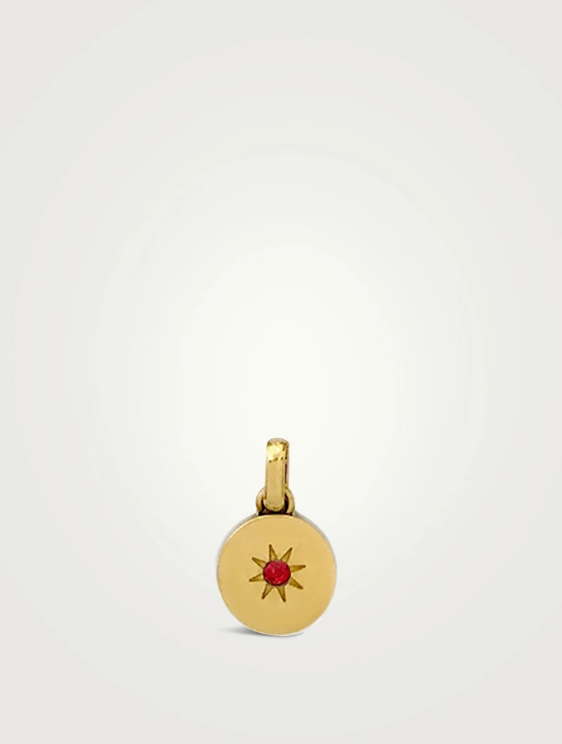 July Birthstone Charm