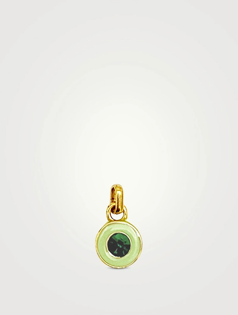 May Enamel Birthstone Charm