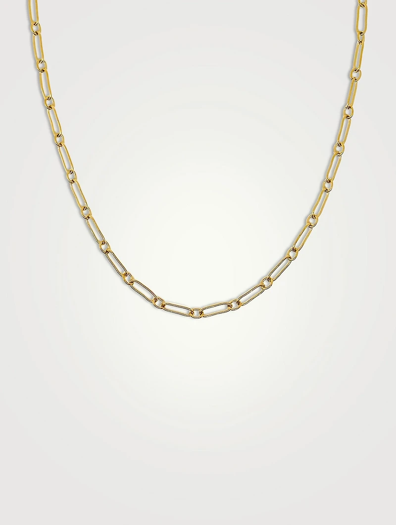 Modern Paperclip Necklace
