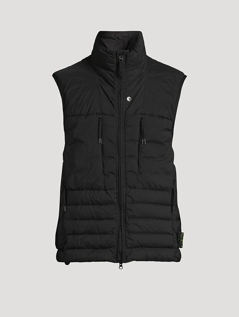 Stretch Nylon Down Vest