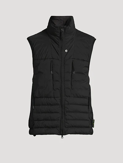 Stretch Nylon Down Vest