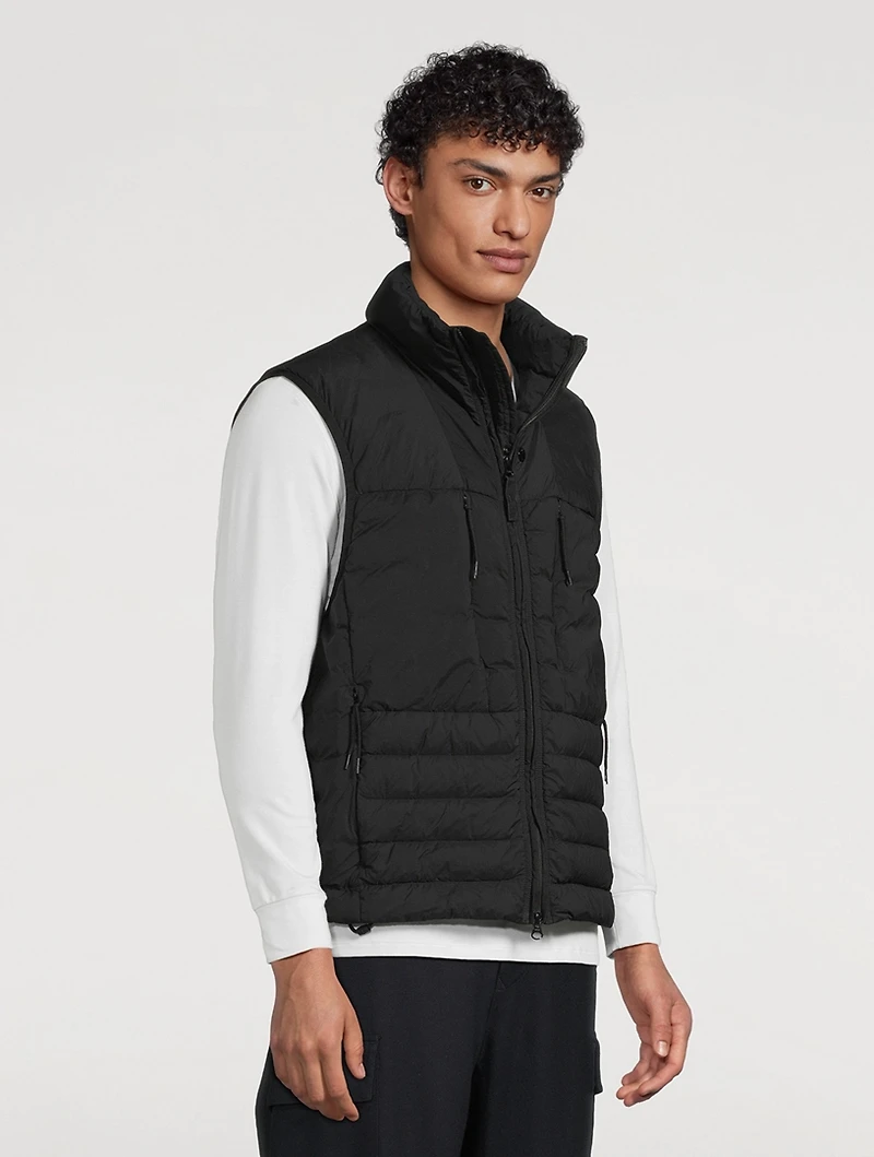 Stretch Nylon Down Vest