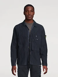 Cotton And Nylon Corduroy Overshirt