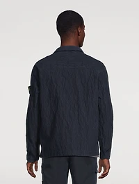 Cotton And Nylon Corduroy Overshirt