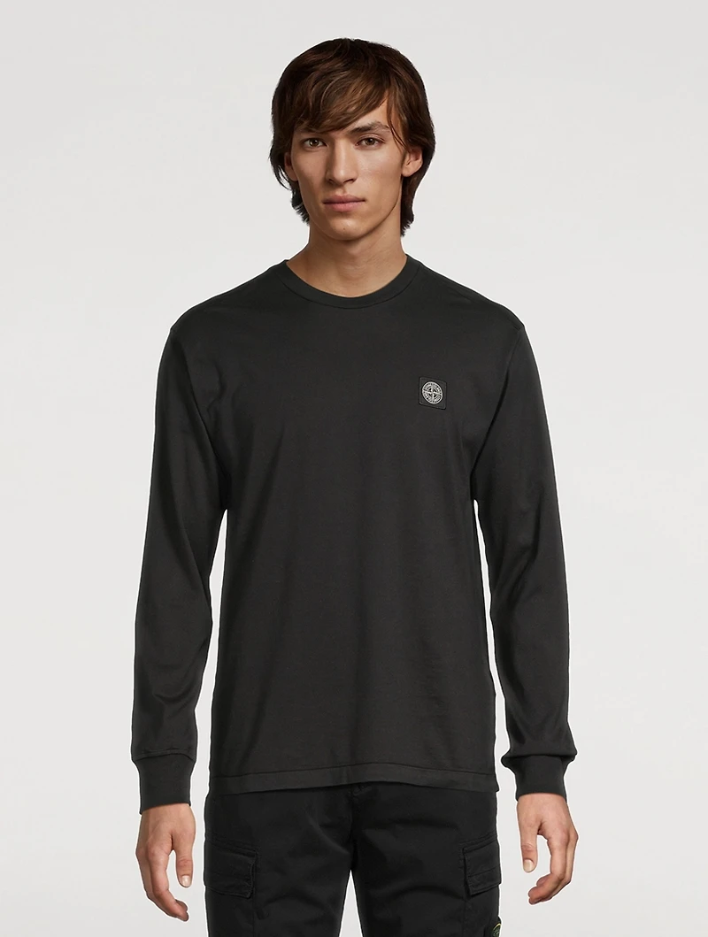 Cotton Long-Sleeve T-Shirt