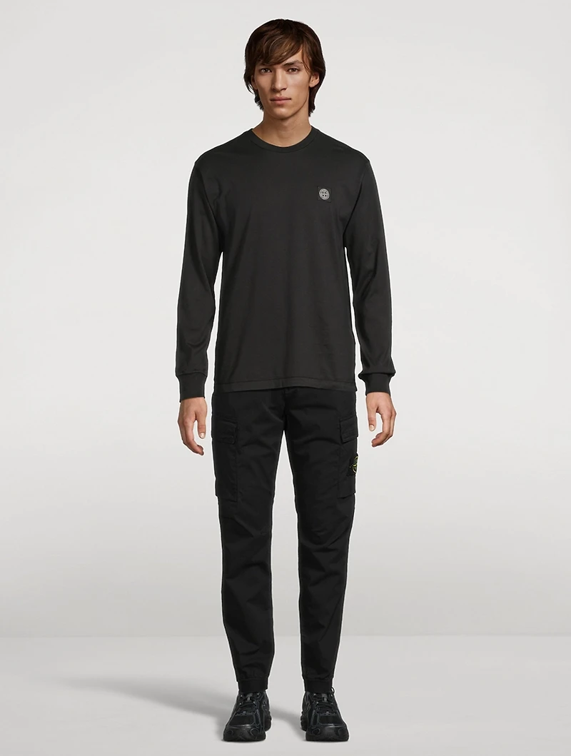 Cotton Long-Sleeve T-Shirt